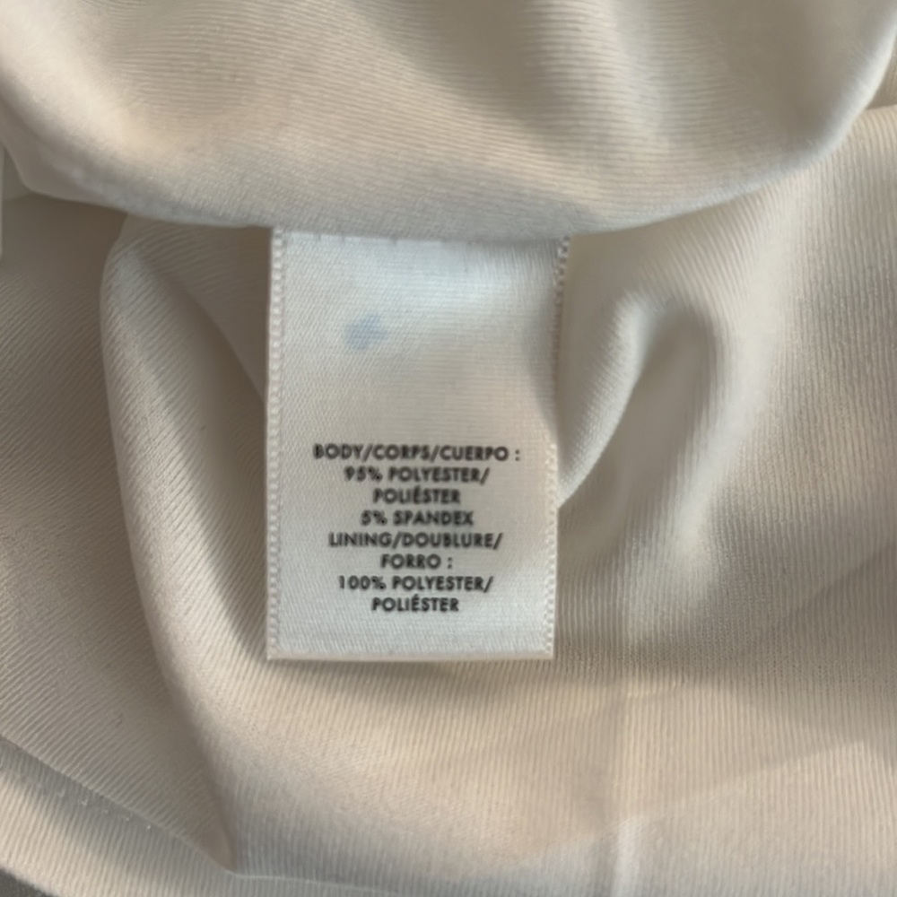 White Ann Taylor dress size 10 - Picture 4 of 4